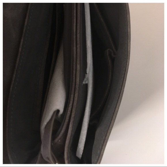 ‼️SOLD‼️Francesca’s Dark Gray Tassel Crossbody Bag - Picture 6 of 6